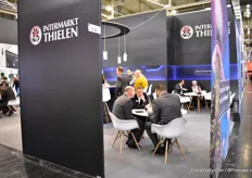 A lot of meeting going on in the booth of Intermarkt Thielen.
